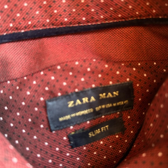 Zara Dress Shirt men’s medium - Picture 2 of 2